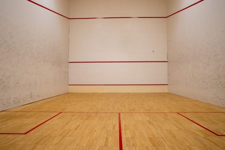 a picture of the squash court